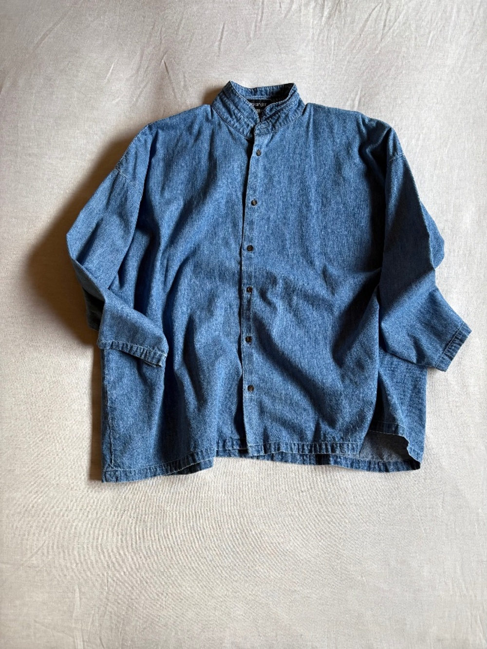 eskandar Cotton Denim Top